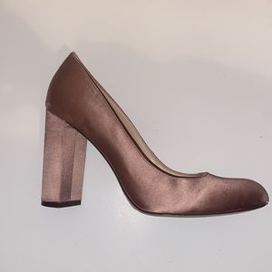 Nine West Satin Block Heel
